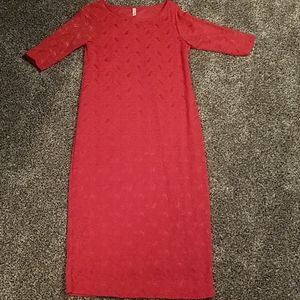 Pink Blush Maternity Dress